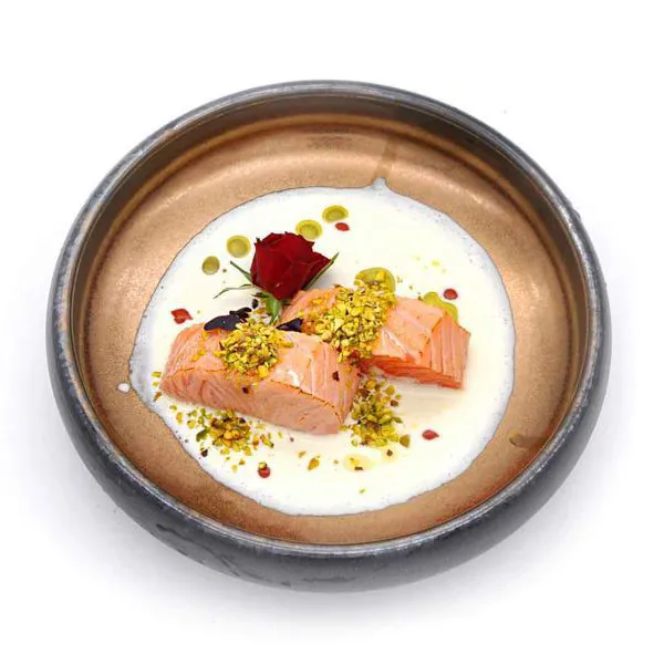 Seared salmon 2 pz